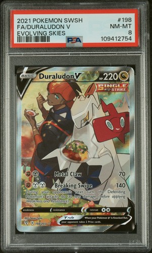 Duraludon V graded PSA 8 for sale on eBay