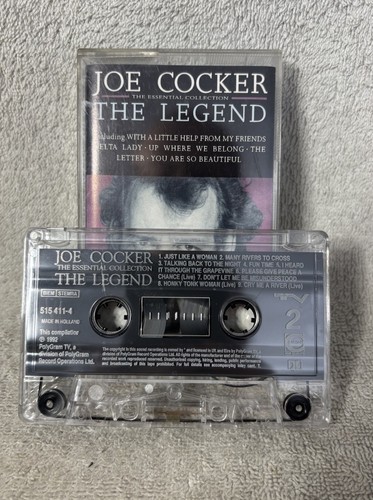 Joe Cocker - The Legend (1992) Cassette The Essential Collection VGC - Picture 6 of 6