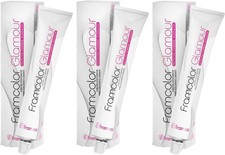 3 Pack Framesi Framcolor Glamour 6.56 Dark Blonde Natural Red 3.4 oz