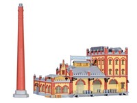 Kibri 39826 KüHlhaus Und Anlieferung Brauerei FeldschlöSschen, Spur H0