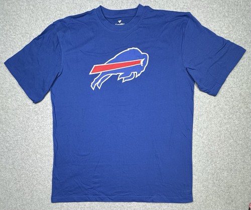 Buffalo Bills Fanatics Men’s #1 DAD T-Shirt 100% Cotton NFL Size XLT Blue NEW - Picture 1 of 7