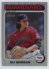 2024 Topps Heritage High Number Chrome Silver Border /225 Eli Morgan #84 0t0b