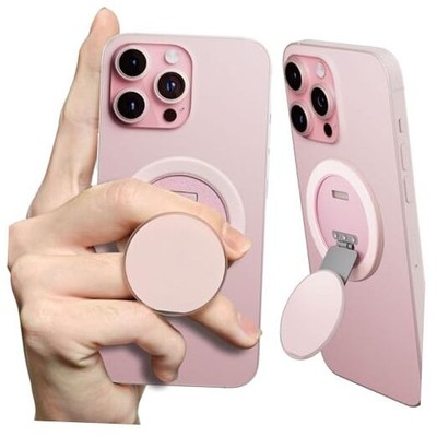 Ultra-Thin for MagSafe Phone Grip, Multi-Angle Cell Phone Ring Holder pink