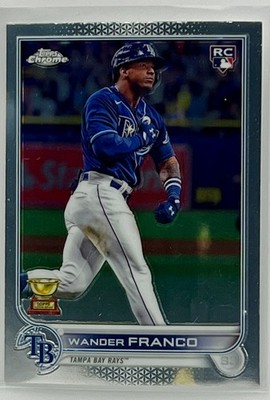 2022 Topps Chrome Baseball - Wander Franco RC #35