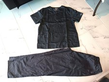 Cherokee CORE STRETCH Workwear Scrubs set L-size gray color unfinished hems NWOT