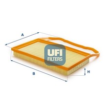 UFI Luftfilter 30.589.00 für SEAT SKODA VW