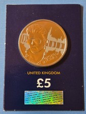 2024 George Michael 5 pound coin Brilliant Uncirculated UK. LotBU49 - Available on eBay