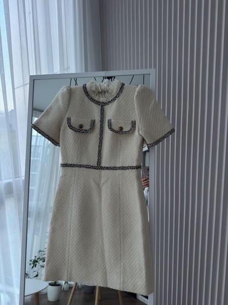 Women Maje Dress White 36