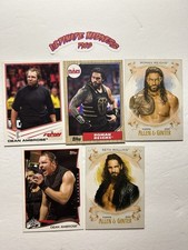 Roman Reigns Seth Rollins Dean Ambrose Jon Moxley The Shield 5 Card Lot