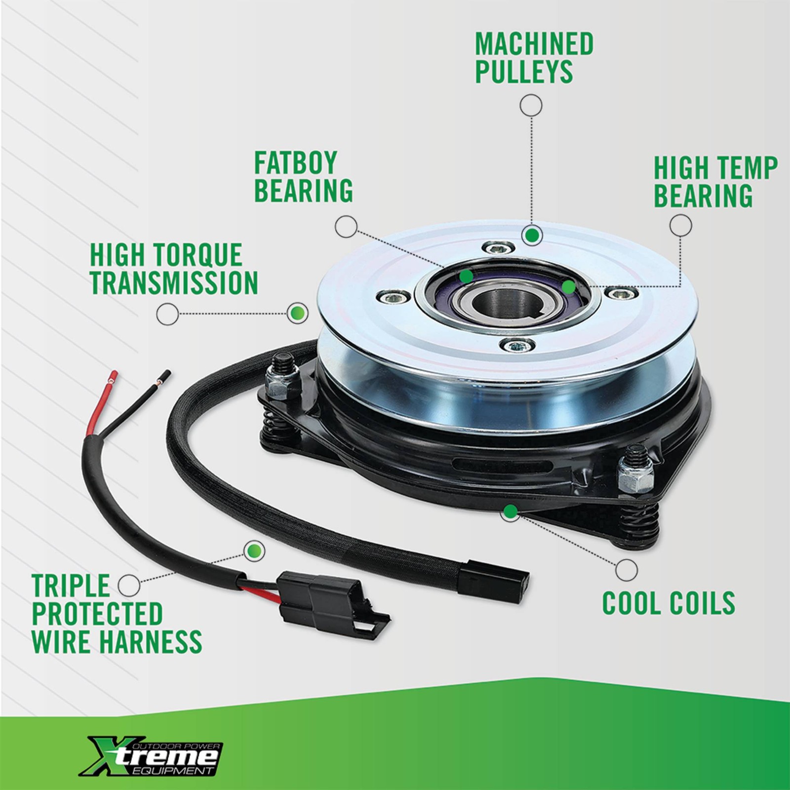 X0606 PTO Clutch For Husqvarna EZ4824 - EZ5224 Outdoor Power Xtreme Equipment