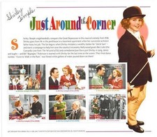Dominica 2002 - Shirley Temple,  "Just Around the Corner" Sheetlet Nº1 - MNH