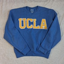 Vintage 90's UCLA Bruins Sweatshirt Small Blue Gold Standard Embroidered