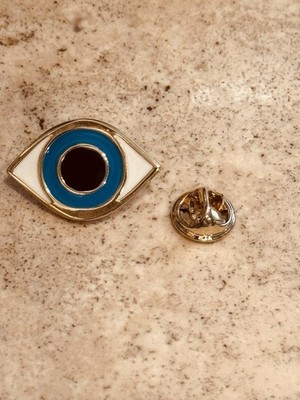 Only The Good Evil Eye Lapel Pin