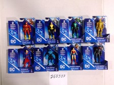 DC Comics Heroes Action Figure Lot 8pc Spin Master Superman Blue Beetle New