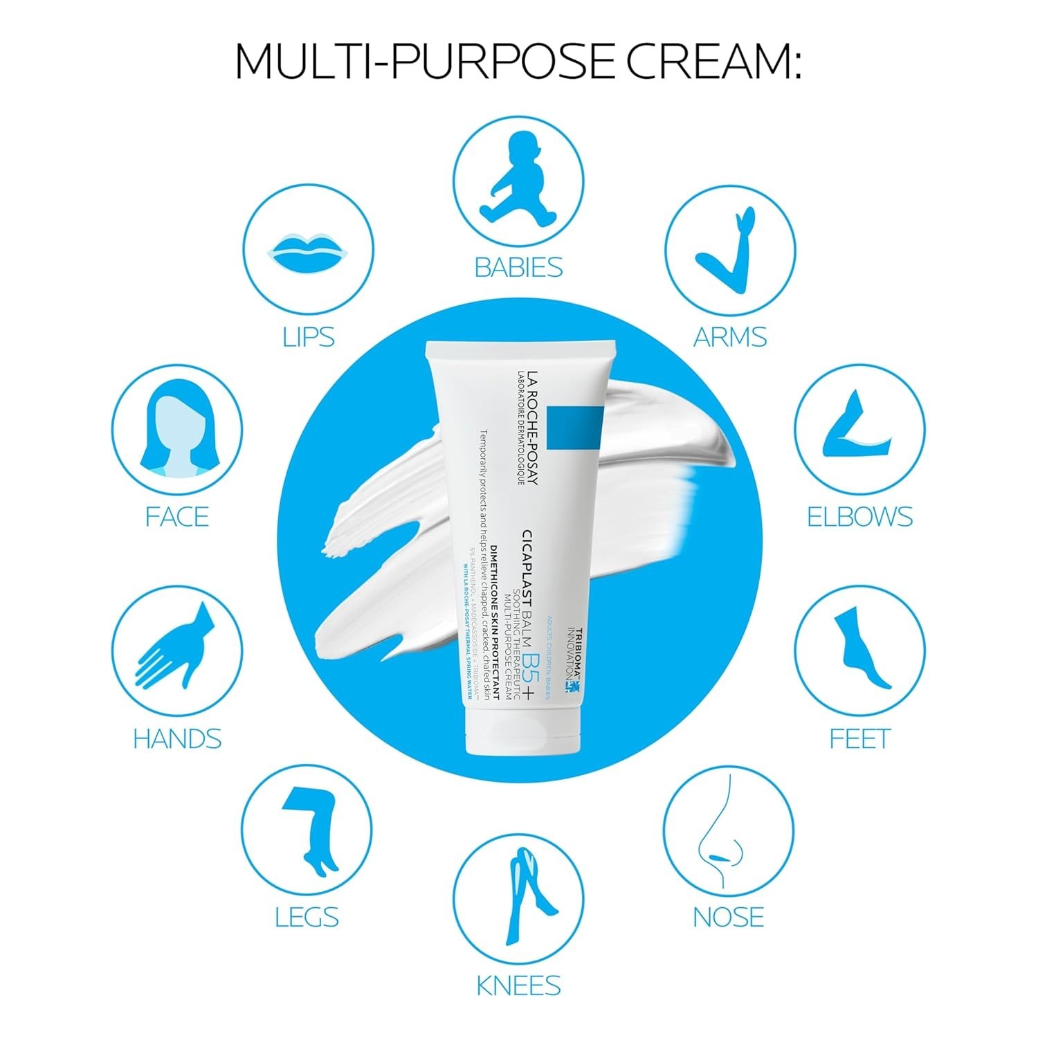 La Roche-Posay Cicaplast Baume B5+ Ultra Repair Balm 100ml Soothing Cream New — image 4