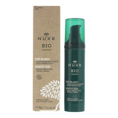 Nuxe Bio Bio Weißer Tee Multi-Perfecting Helle Hauttöne Getönte Creme 50ml