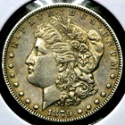 1879-S Reverse of '78 Morgan Silver One $1 Dollar - San Francisco  R1720