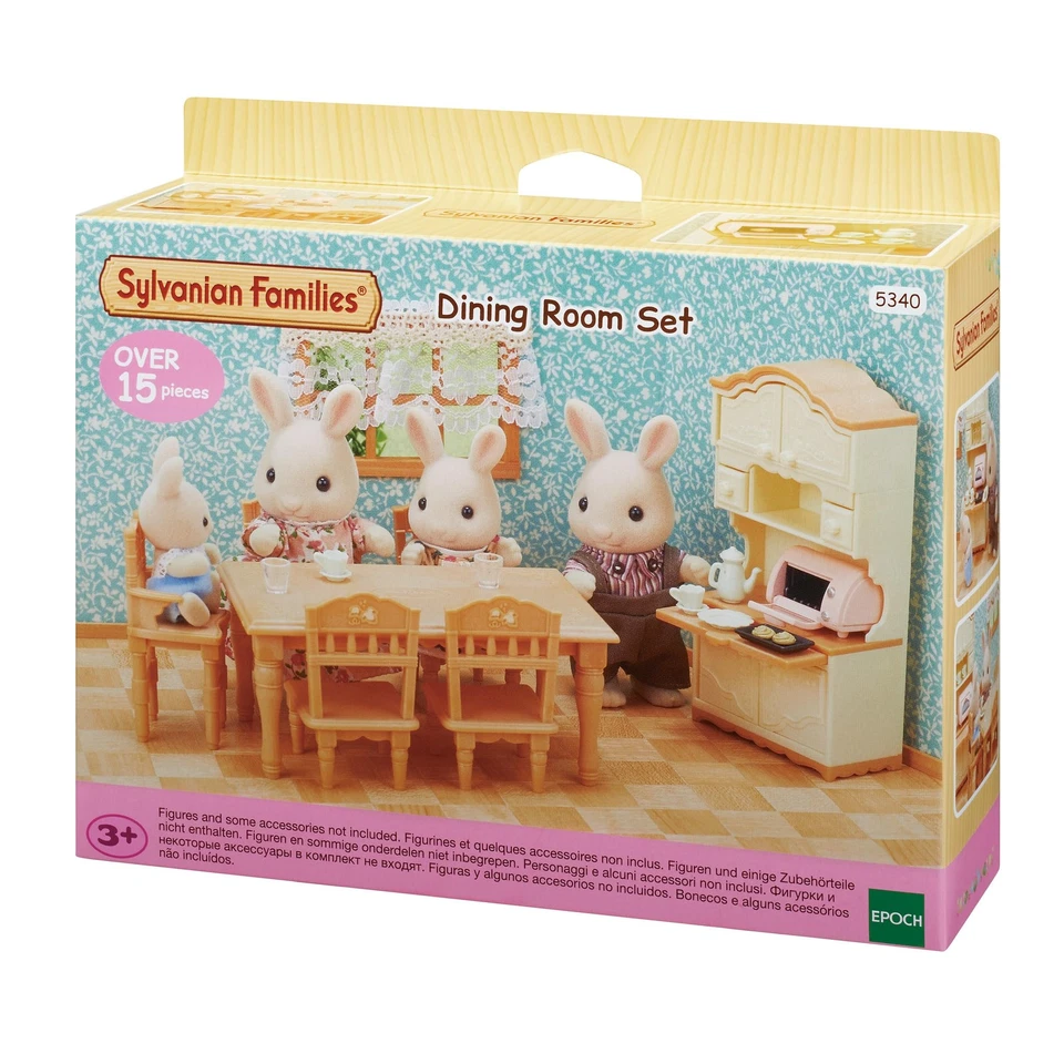 Sylvanian Families 5340 Dining Room Set - Immagine 2 di 4