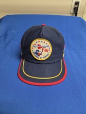 Vintage General Dynamics F-16 Vintage Snapback Trucker hat