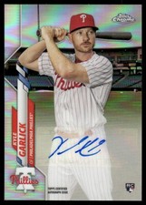 2020 Topps Chrome Update Autograph Refractors #USAKG Kyle Garlick Auto - BB