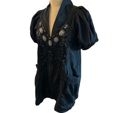 Vintage Max Mara Jewel Mini Dress Sz L