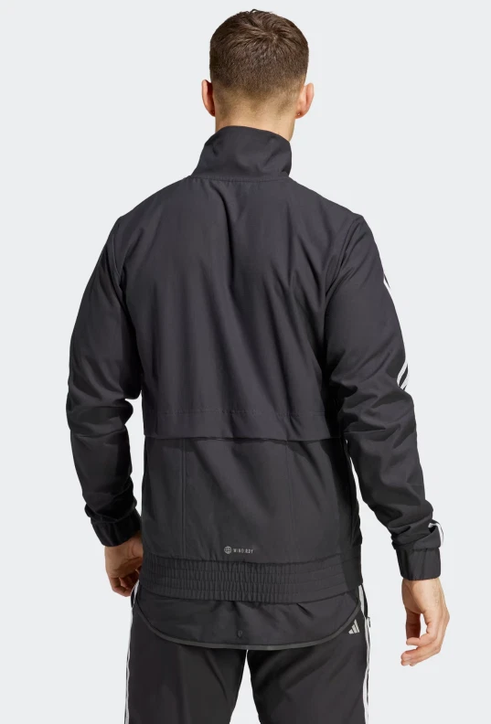 adidas men Trackstand Utility Cycling Jacket - Black - XS - Ships Free - Image 3 of 4