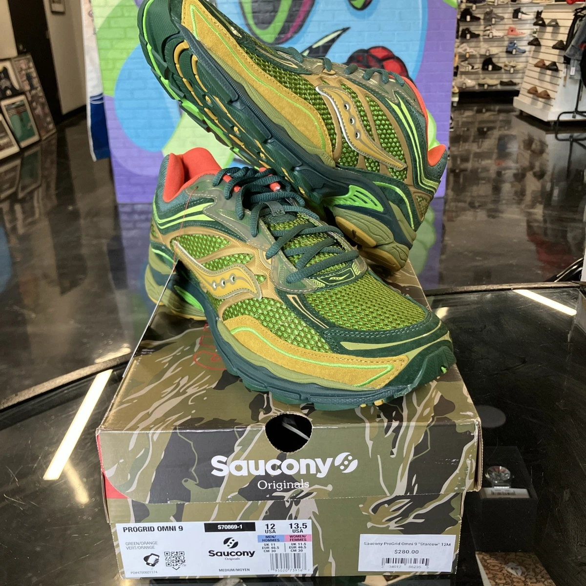 Starcow x Saucony ProGrid Omni 9 Nature Acts, Man Does for sale | eBay