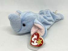 Vintage Original Beanie Baby: PEANUT the Elephant #4062 w/Tag - Ty 1995