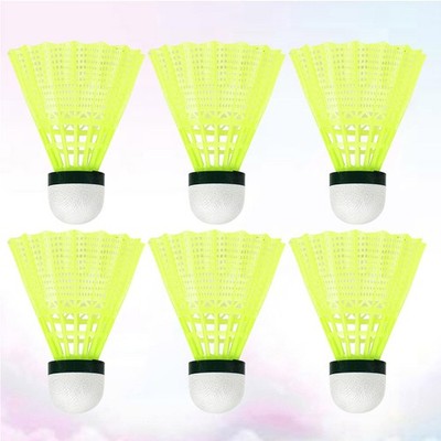 6 Pcs Federball Für Badminton Badminton-federball Badminton-Federbälle