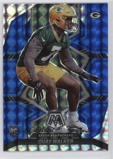 2022 Panini Mosaic Rookies Blue Mosaic Prizm 88/99 Quay Walker #372 11ur