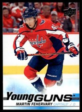 2019-20 Upper Deck Young Guns Martin Fehervary Rookie Washington Capitals #236