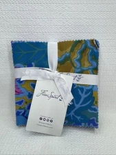 Free Spirit Kaffe Fasselt 5" Charm Pack Peacock 42 Pack