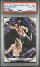 2019 Seth “Freakin” Rollins Topps WWE Undisputed #65 Purple 2/5 PSA 10 GEM POP 1