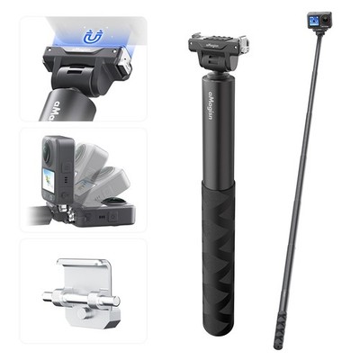 Erweiterbar Quick-Release Selfie Stick für DJI Osmo Action 5 Pro/4/3 & Osmo 360