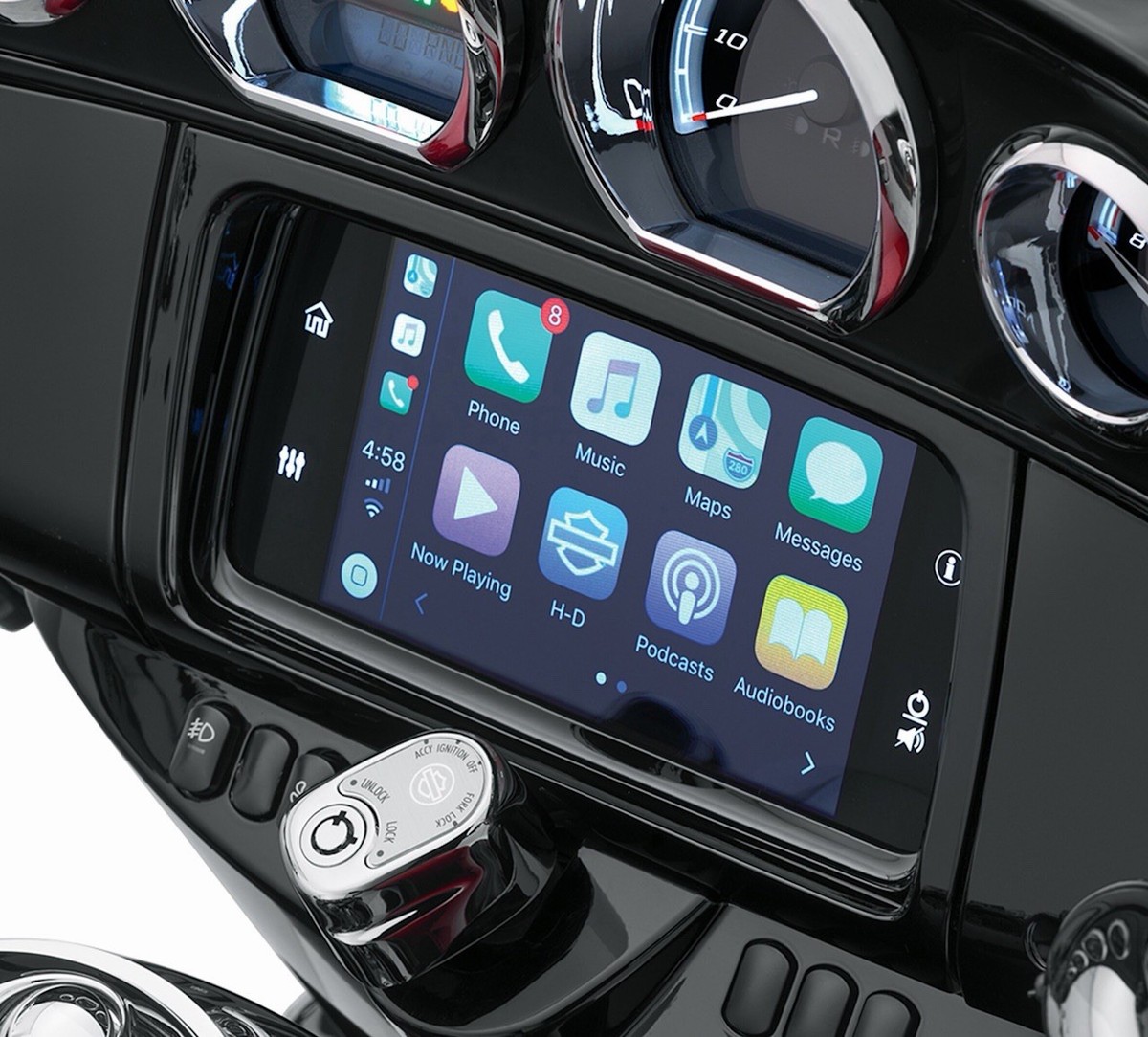 Harley Davidson Boom Box GTS Infotainments System Radio Touch