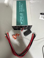 95new 2500W Pure Sine Wave Inverter Dual 12/24V DC to 120V AC Secondary Sale