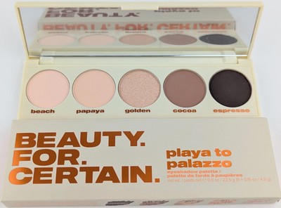 Beauty For Certain Playa To Palazzo Eyeshadow Palette