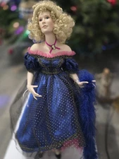 Treasury Collection Paradise Galleries Doll Porcelain "Kitty"