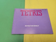 Tetris Manual NES. NES-E1-USA