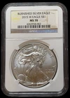 2015-W Burnished American Silver Eagle $1 NGC MS70