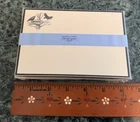 Dempsey & Carroll Engraved Note Cards Set 10 Cards 10 Env Bird Birds Bird's Nest