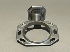 Vintage MCM Hall Mack Chrome Toothbrush Tumbler Holder Bathroom Retro