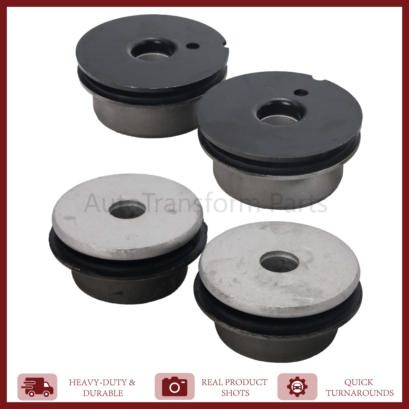 Maserati Quattroporte 2009-2013 Front Upper Control arm bushings Set P/N 980139889