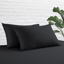 Standard Pillow Protector Set of 2, 100 Egyptian Cotton Pillow Cases with