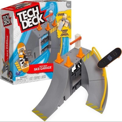 Tech Deck  X-Connect SK8 Garage Park Creator Skatepark Ramp Set Exc Board! B3