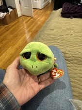 Ty Beanie Boos ZIPPY the Green Turtle (Glitter Eyes) (6 Inch) NWT O6 199 