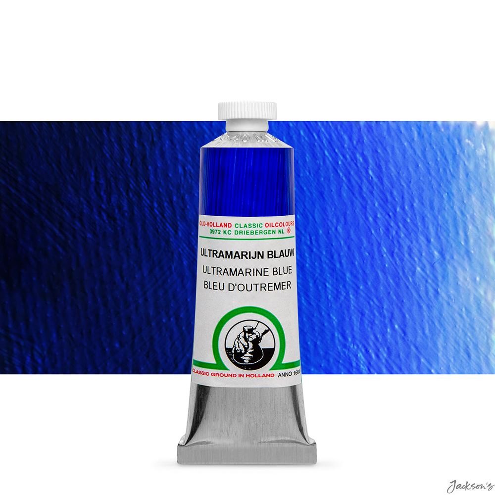 Old Holland Classic Oil Paint PB29 40ml Ultramarine Blue For Glazing