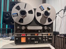 Beautiful Revox A700 Reel to Reel 1/4" 2 Track Tape Deck Serviced & Calibrated