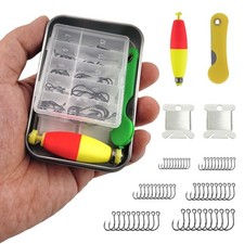 LoDinpo Pocket Survival Fishing Kit, Compact Emergency Gear pocket, mint