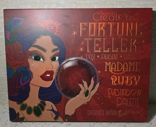 Beauty Creations Fortune Teller Madame Ruby Eyeshadow Palette - 35 Colors - NEW
